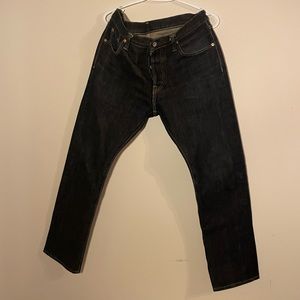 Iron Heart 21oz Selvedge Denim Super Slim Cut Jeans - Indigo